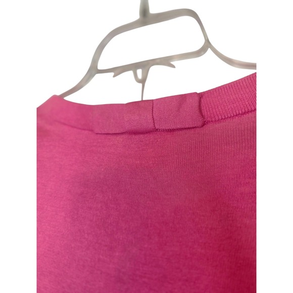 Kate Spade New York Pink Ribbed Button Front Cardigan Sweater Womens Size M - Picture 7 of 11